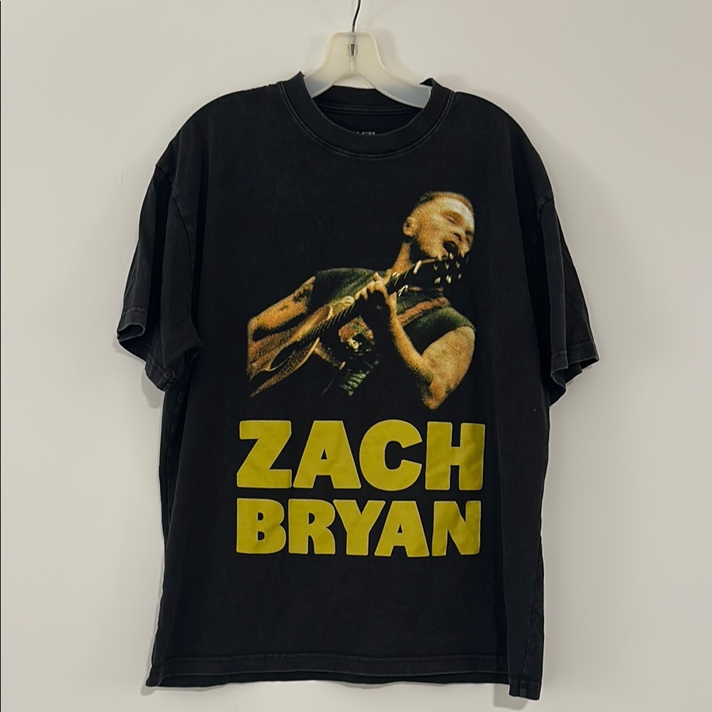 Zach Bryan Black Graphic T-Shirt